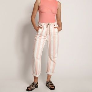 NWOT Candy Stripe Safari Jeans